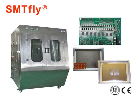 China Líquido de limpeza ultrassônico do PWB do tanque líquido dobro, equipamento SMTfly-8150 da limpeza da placa de circuito fornecedor