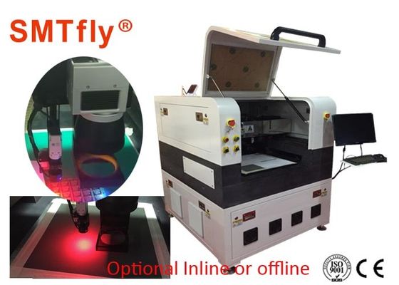 China Auto máquina de corte UV do laser 355nm, cor do branco do equipamento do PWB Depaneling fornecedor