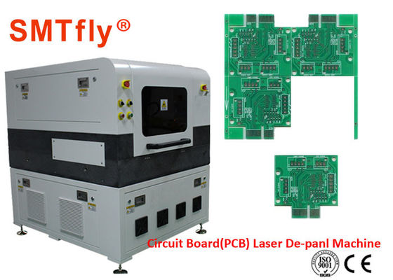 China Velocidade de exploração SMTfly-5L do laser da máquina 2500mm/S do PWB Depaneling do laser do separador de FPC fornecedor